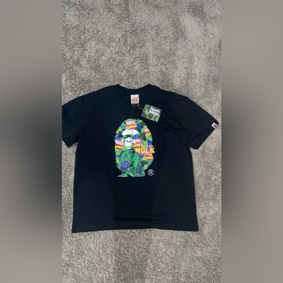 Bape Other - Marvel Hulk x Bape Shirt